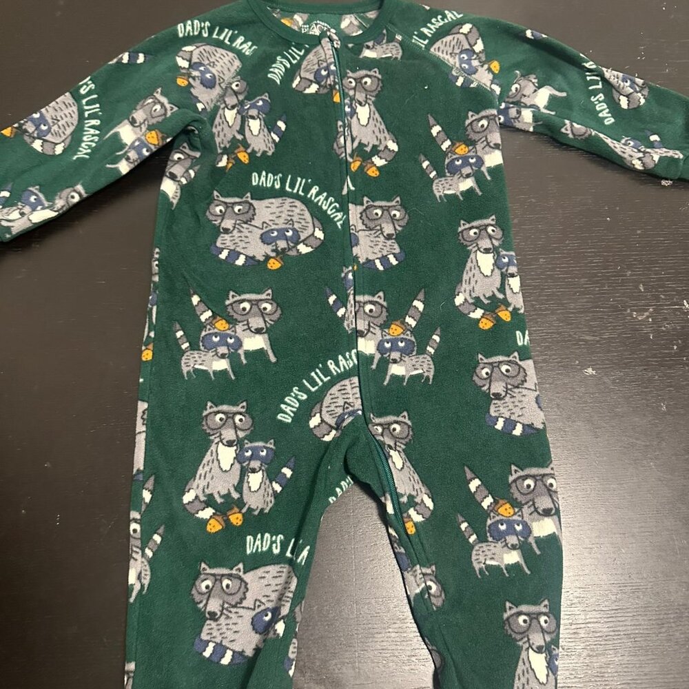 Raccoon Onesie 18-24 Months